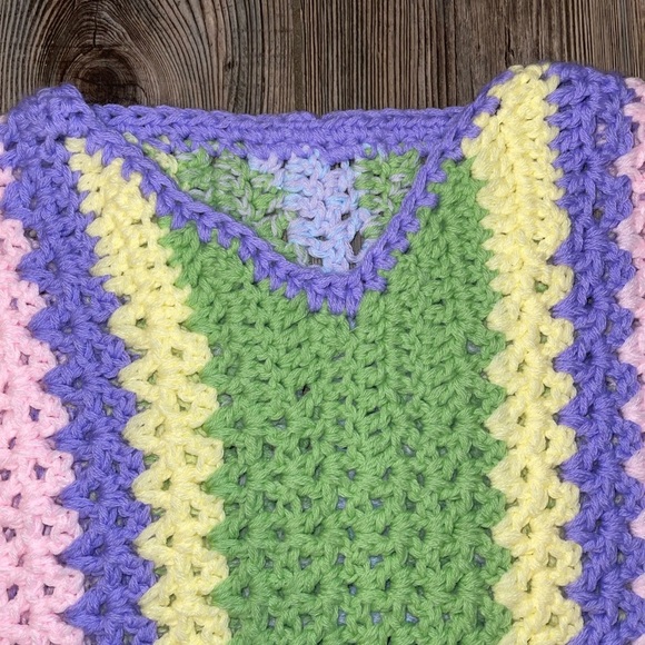 Handmade Boho Crochet Top - Picture 5 of 12